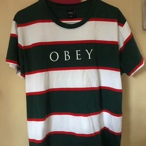 Obey shirt sleeve shirt